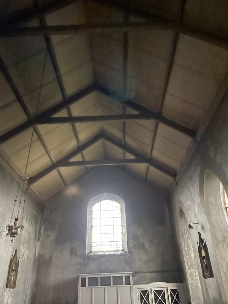 Smoke Ceiling Damage in an Irish Church