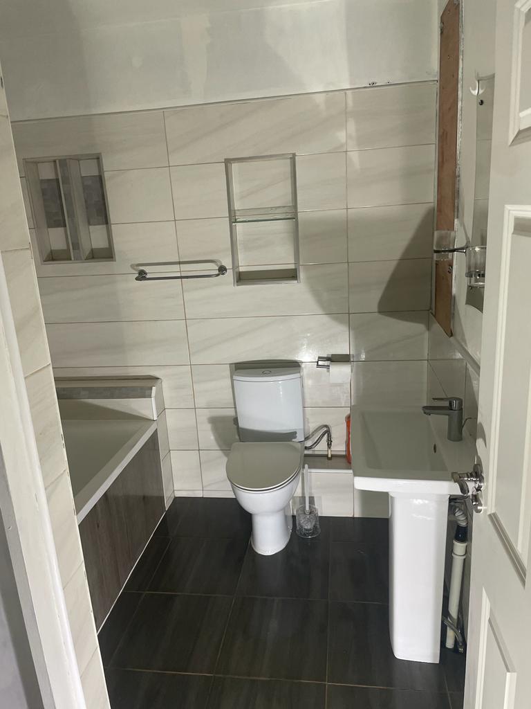 Fire Damage Clean up of a Bathroom
